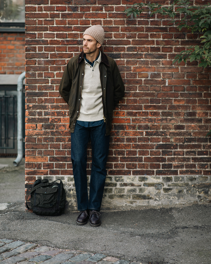 Herr | Jackor | Barbour Lifestyle | Classic Bedale Jacket Olive