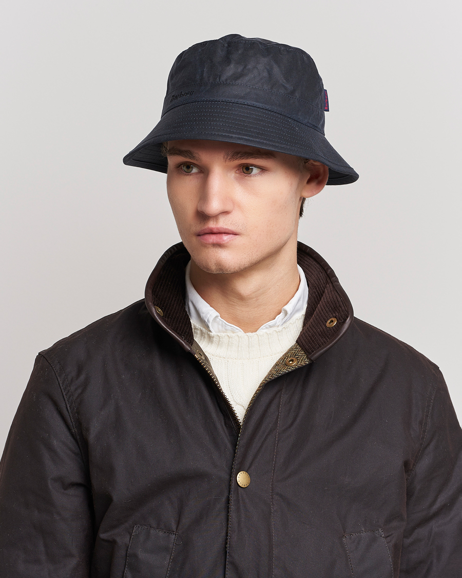 Herr | Hattar & kepsar | Barbour Lifestyle | Wax Sports Hat Navy