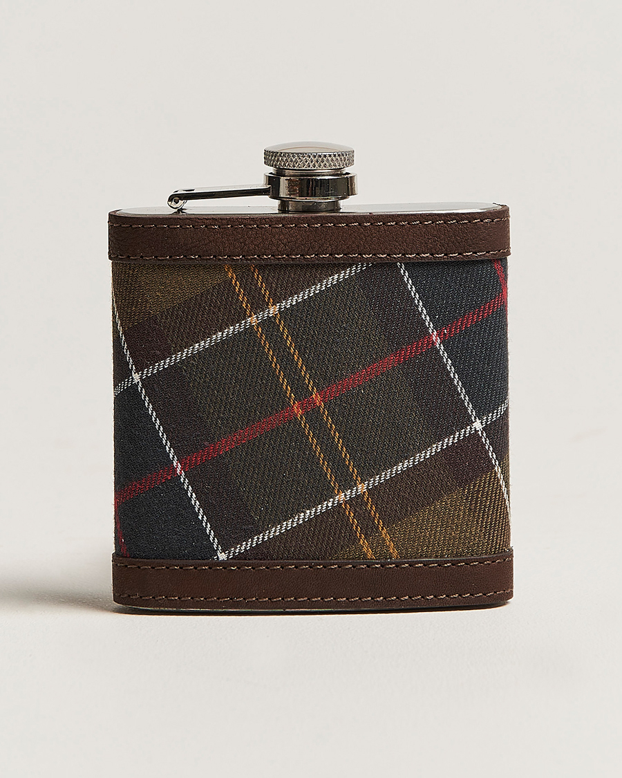 Herr | Barbour Lifestyle Classic Hip Flask Brown | Barbour Lifestyle | Classic Hip Flask Brown