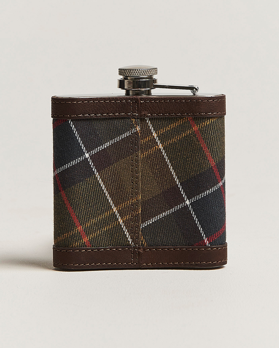 Herr | Till hemmet | Barbour Lifestyle | Classic Hip Flask Brown
