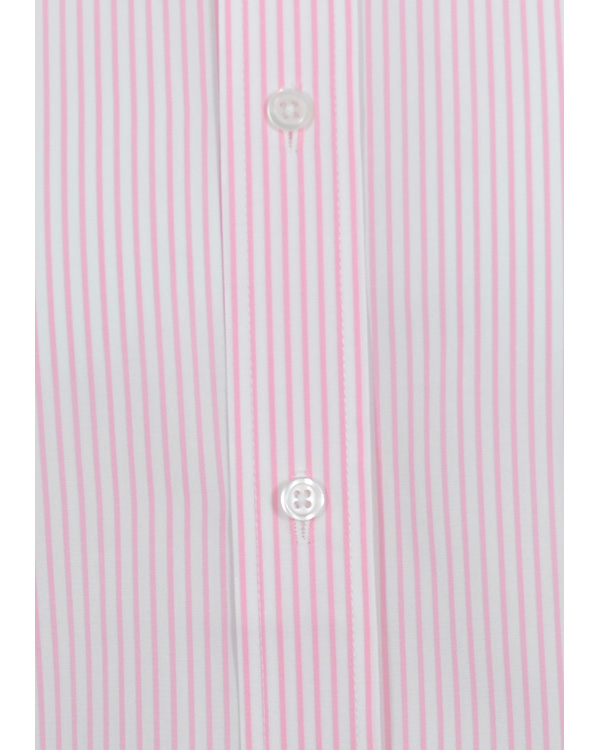 Herr | Skjortor | Oscar of Sweden | Slim Fit Skjorta Randig Rosa