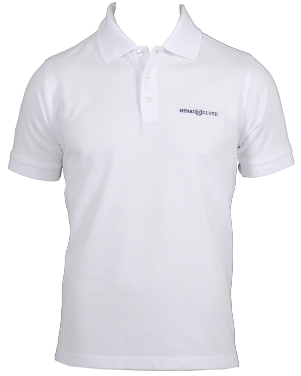 Herr | Pikéer | Henri-Lloyd | Henri Lloyd Cowes Polo Piké Optical White