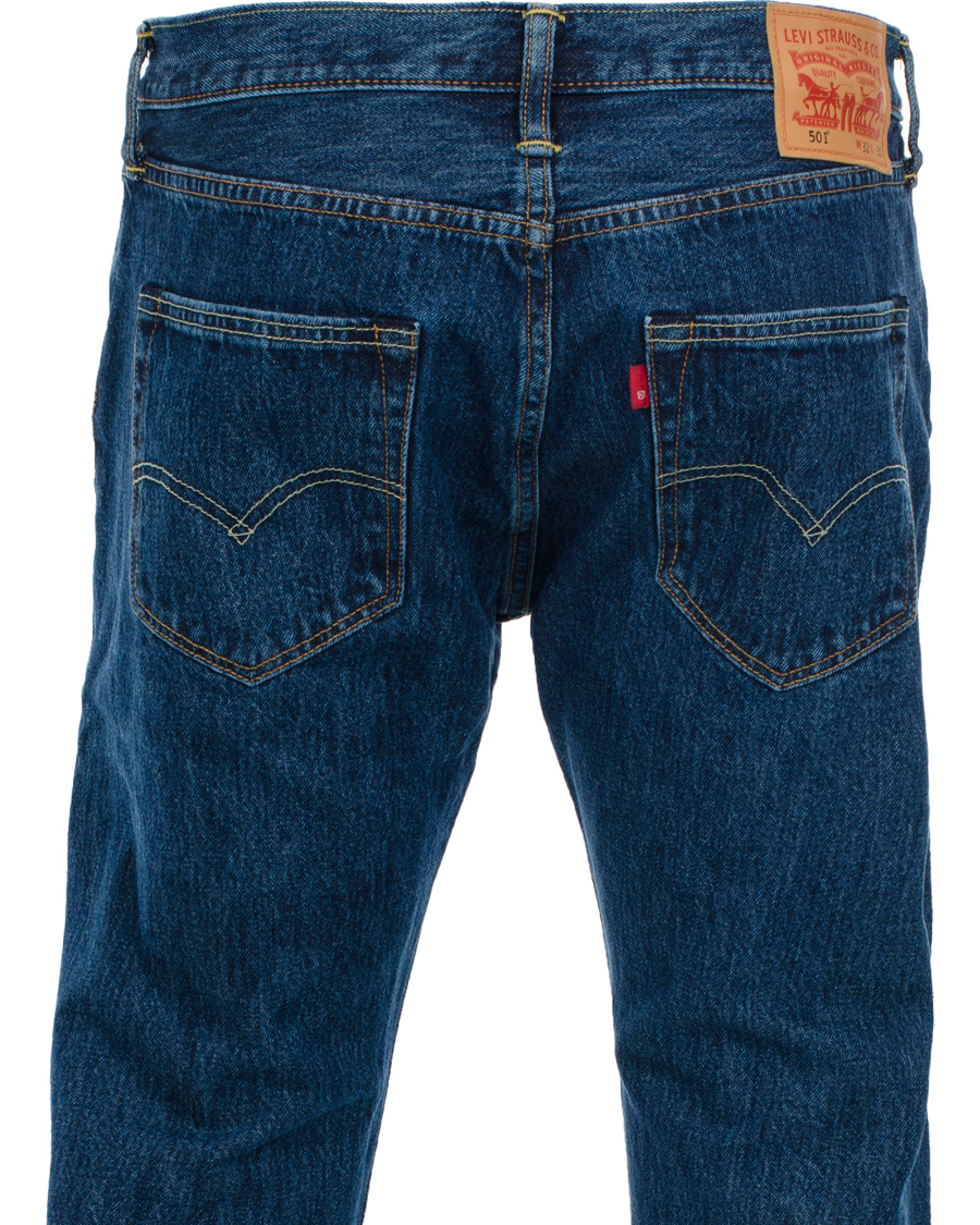Herr | Jeans | Levi's | Levis 501 Button Fly Jeans Stonewash