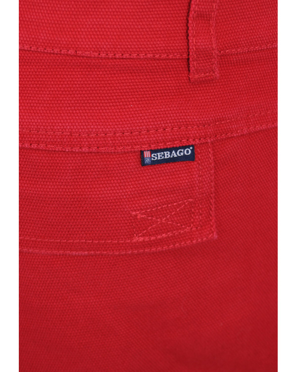 Herr | Shorts | Sebago | Deck Shorts Red