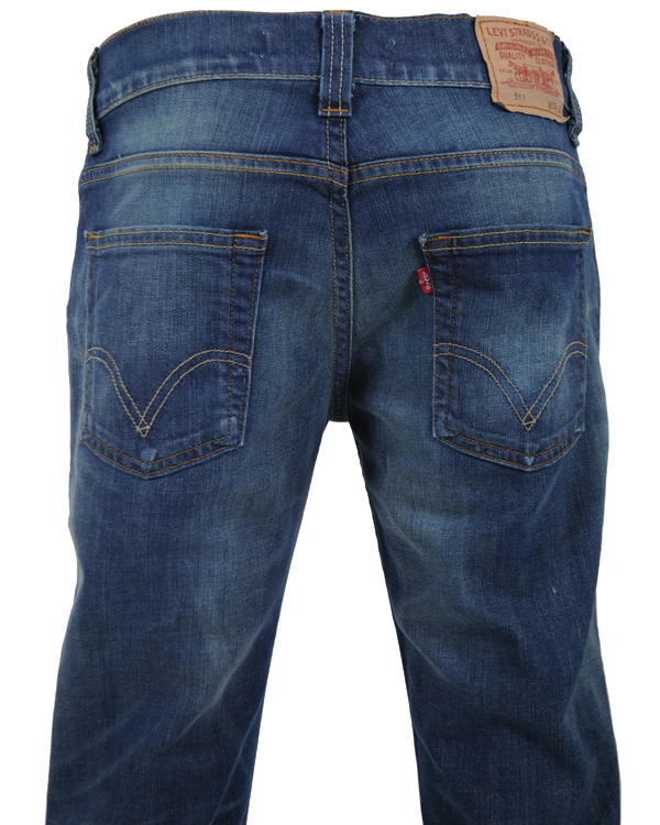 Herr | Byxor | Levi's | Levis 511 Slim Straight Jeans Stretch 5yr Stint