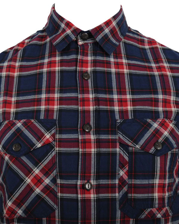 Herr | Skjortor | Woolrich | Cabin Field Shirt Expedition Red
