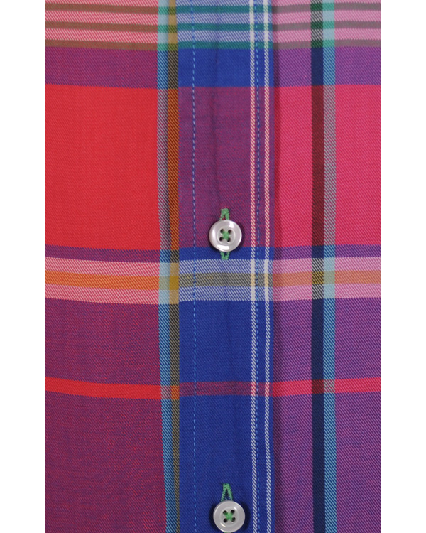 Herr | Skjortor | Oscar of Sweden | Oscar Slim Fit Skjorta Signal Red Check
