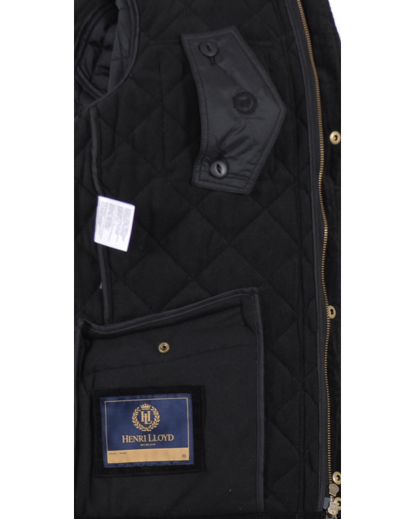 Herr | Jackor | Henri-Lloyd | Henri Lloyd Endeavor Quilted Jacket Black