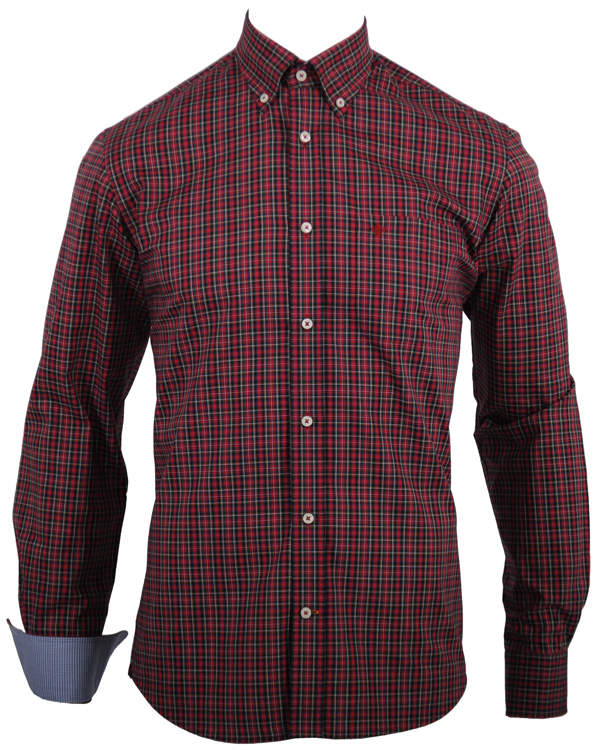 Herr | Skjortor | Morris | Douglas Shirt Red