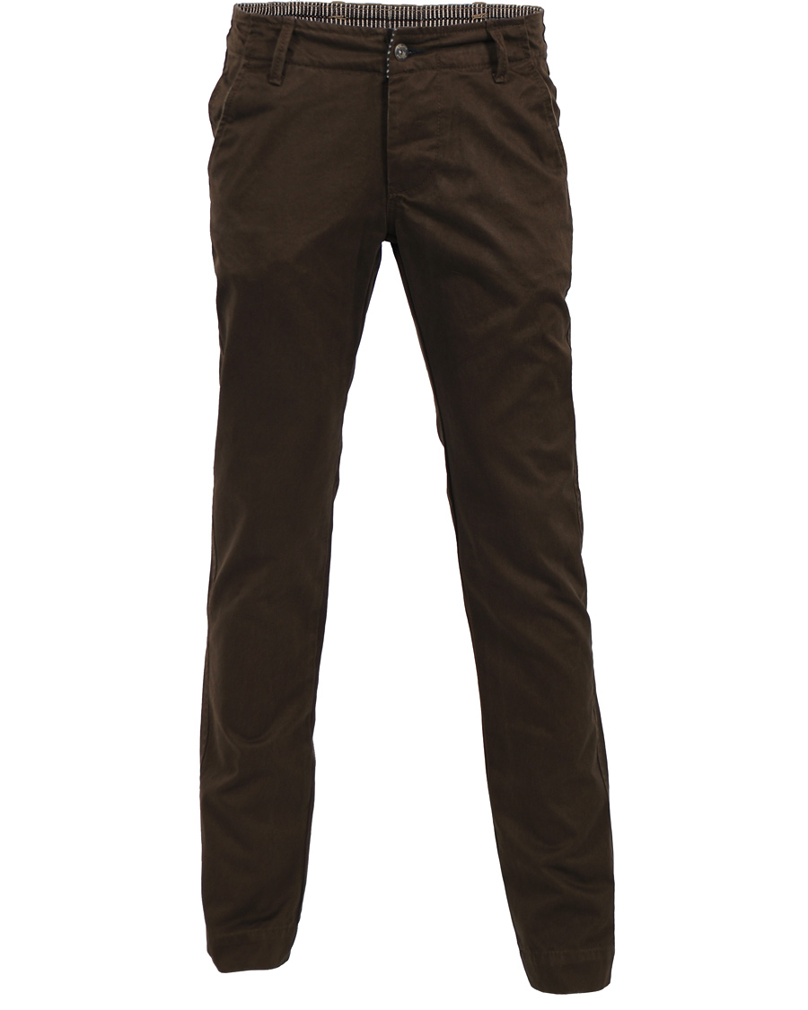 Herr | Byxor | NN07 | Simon 1000 Chinos Brown