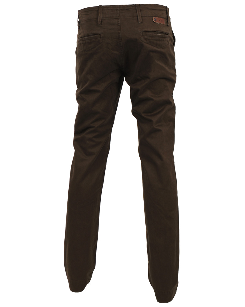 Herr | Byxor | NN07 | Simon 1000 Chinos Brown