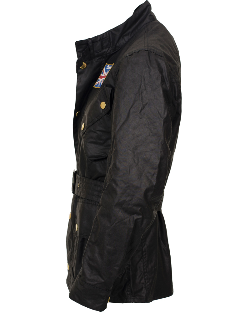 Herr | Jackor | Barbour International | Union Jack International Jacket Black