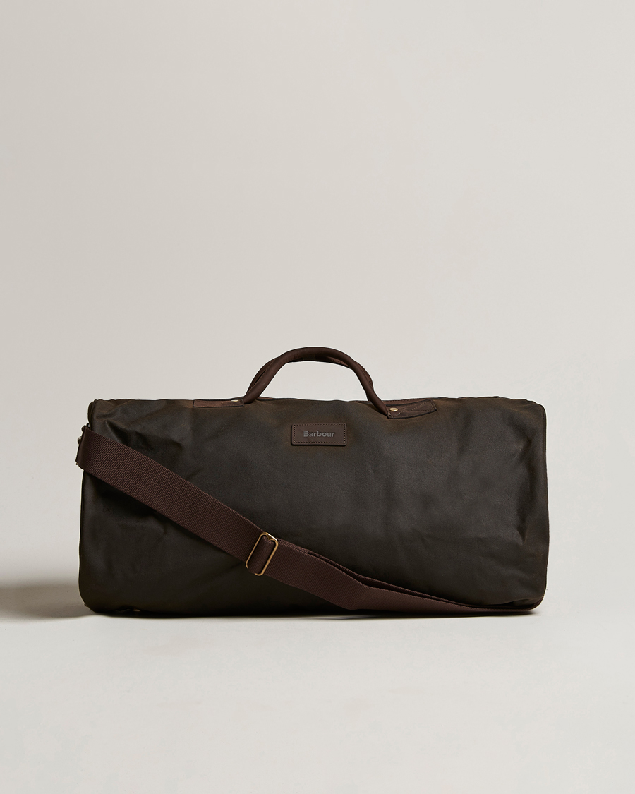 Herr | Accessoarer | Barbour Lifestyle | Wax Holdall Olive