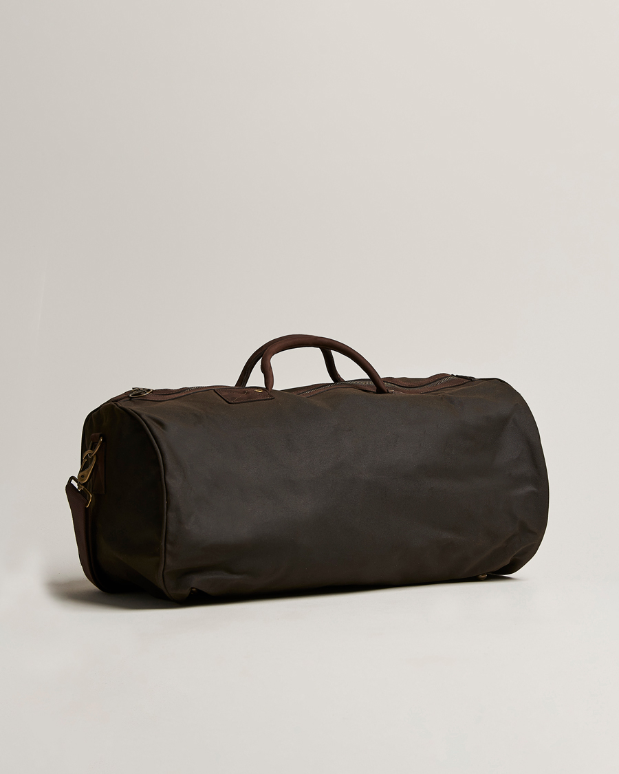 Herr | Väskor | Barbour Lifestyle | Wax Holdall Olive