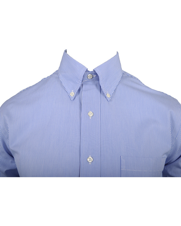 Herr | Skjortor | Brooks Brothers | Shirt Slim Fine Line Blue