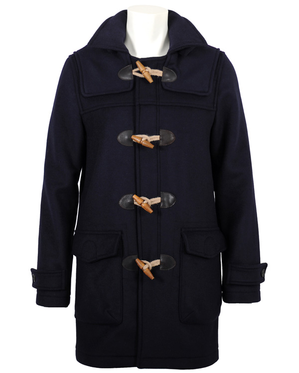 Herr | Jackor | Tommy Hilfiger | Duffle Coat Midnight
