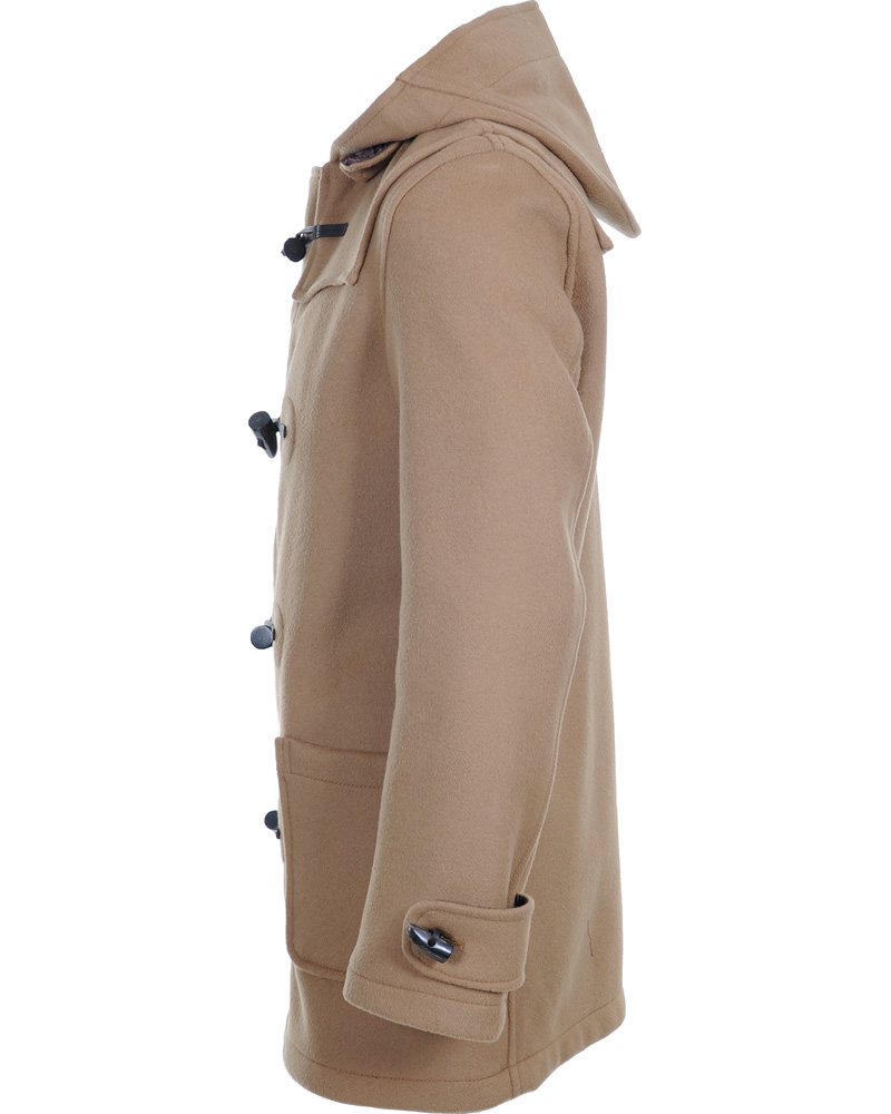 Herr | Jackor | Gloverall | Mens Mid Length Duffle Coat M3251C New Tan