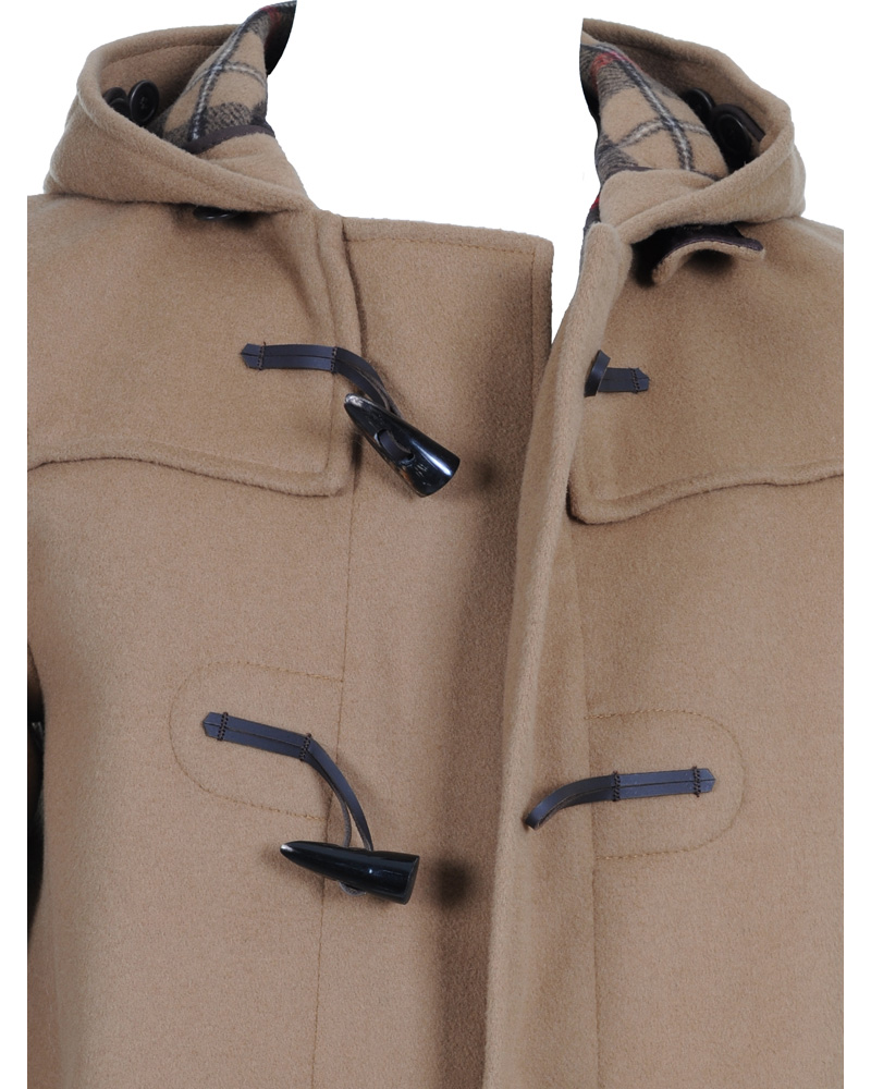 Herr | Jackor | Gloverall | Mens Mid Length Duffle Coat M3251C New Tan