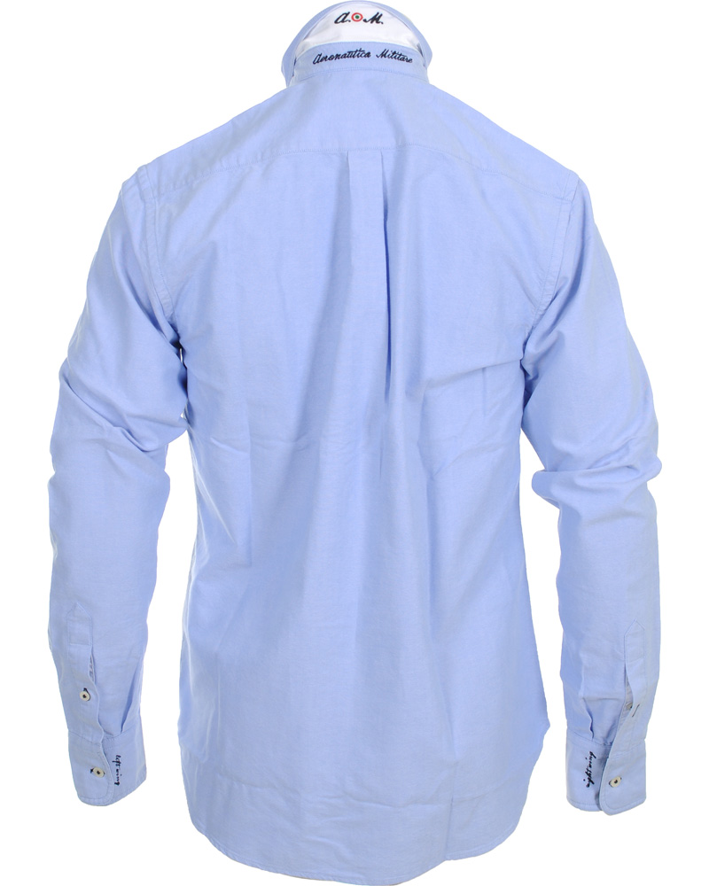 Herr | Skjortor | Aeronautica Militare | Camicia M.L CA574 Shirt Blue