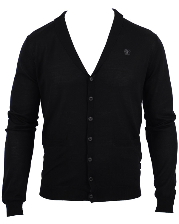 Herr | Tröjor | Tiger of Sweden | Bedford Cardigan Black