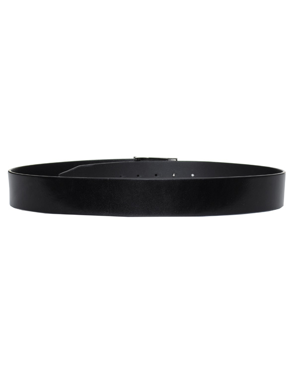 Herr | Tiger of Sweden Leather Logo Belt Black | Tiger of Sweden | Leather Logo Belt Black