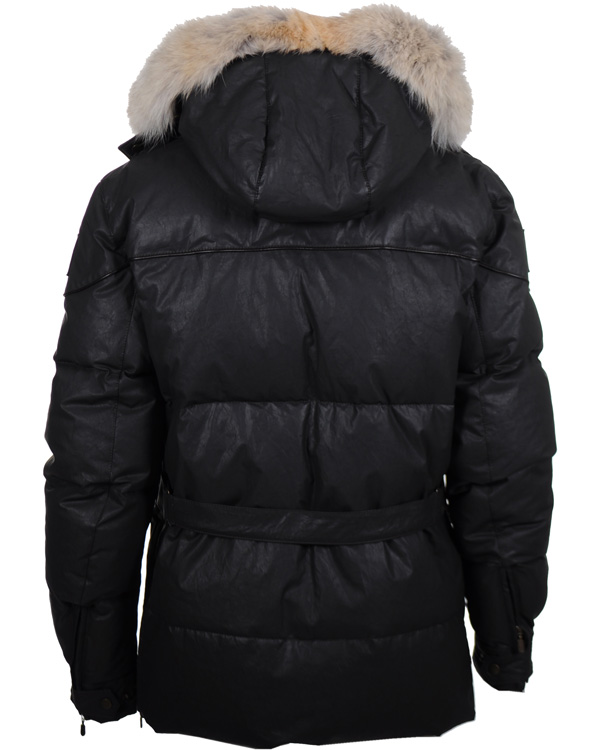 Herr | Jackor | Belstaff | Aviator Cricket Down Jacket Black/Brown
