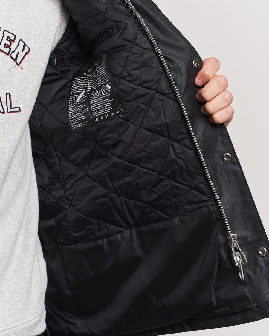 Herr | Jackor | Barbour International | Duke Jacket Black