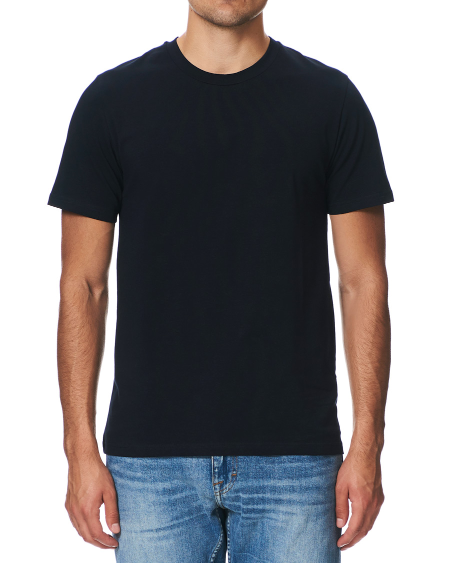Herr | T-Shirts | Filippa K | Soft Lycra Tee Navy