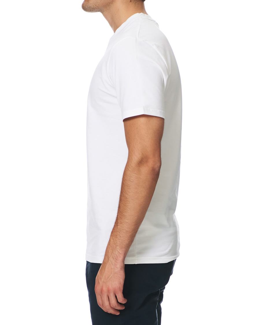 Herr | T-Shirts | Filippa K | Soft Lycra V-Neck Tee White