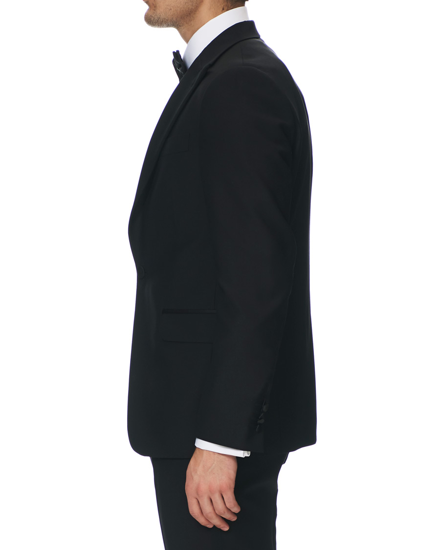 Herr | Kavajer | Oscar Jacobson | Frampton Tuxedo Jacket Black