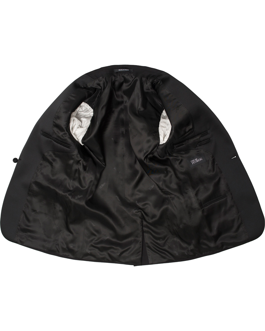 Herr | Kavajer | Oscar Jacobson | Frampton Tuxedo Jacket Black