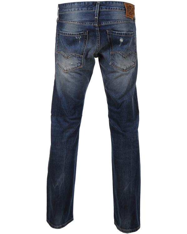 Herr | Byxor | Replay | Waitom M983 Jeans Flat Finish Denim