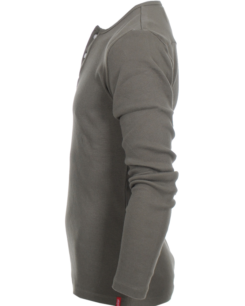 Herr | Tröjor | Levi's | Levis Rib Henley Military Green