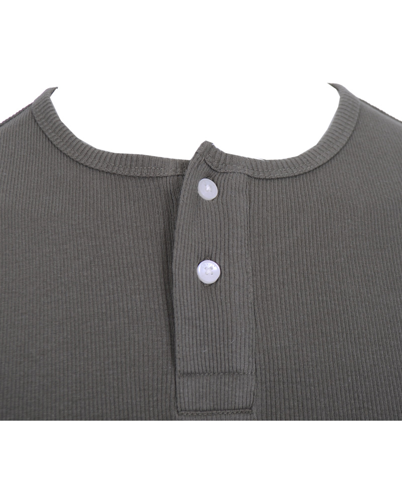 Herr | Tröjor | Levi's | Levis Rib Henley Military Green