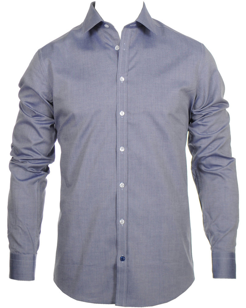 Herr | Skjortor | Tiger of Sweden | Pelle Shirt Grey Blue