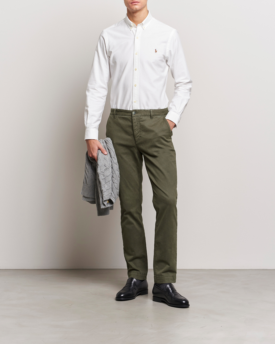 Herr | Oxfordskjortor | Polo Ralph Lauren | Slim Fit Shirt Oxford White