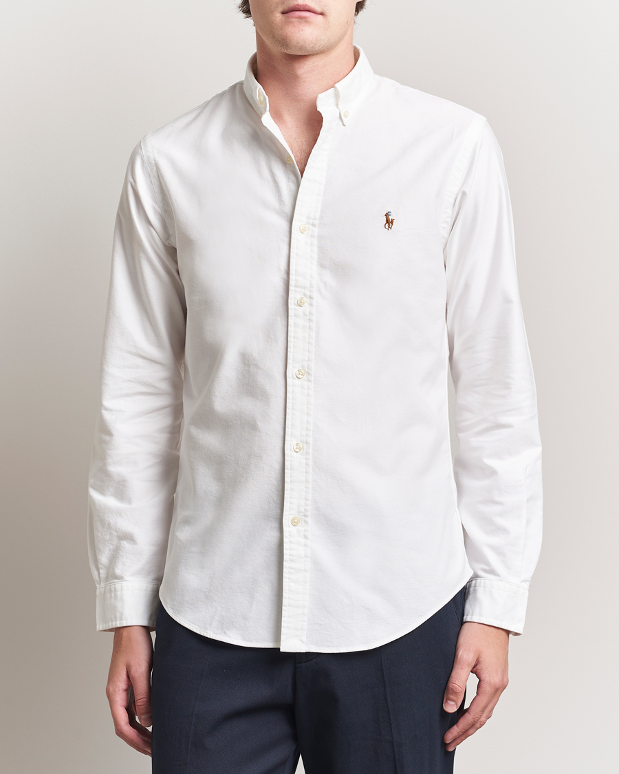 Herr | Skjortor | Polo Ralph Lauren | Slim Fit Shirt Oxford White