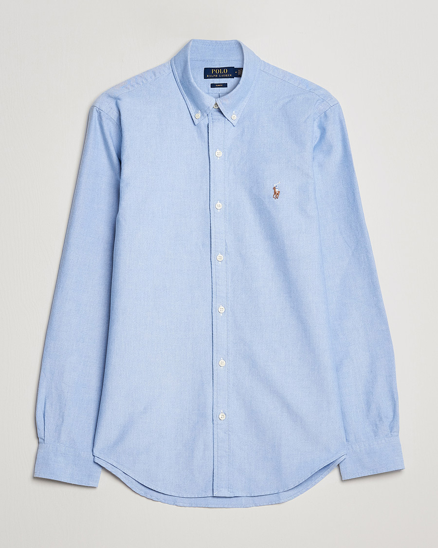 Herr | Skjortor | Polo Ralph Lauren | Slim Fit Shirt Oxford Blue