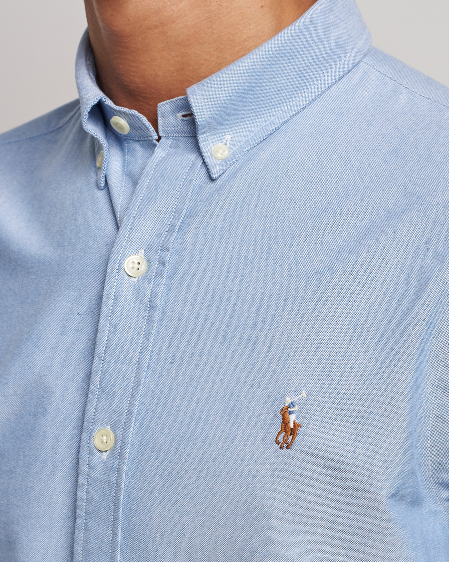 Polo Ralph Lauren Slim Fit Shirt Oxford Blue Herr Care of Carl