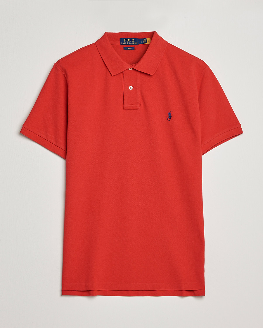 Herr | Pikéer | Polo Ralph Lauren | Slim Fit Polo Red