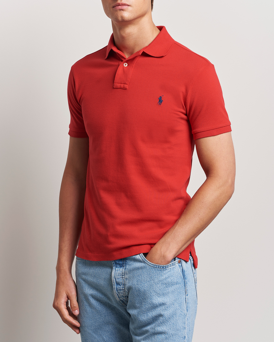 Herr | Pikéer | Polo Ralph Lauren | Slim Fit Polo Red