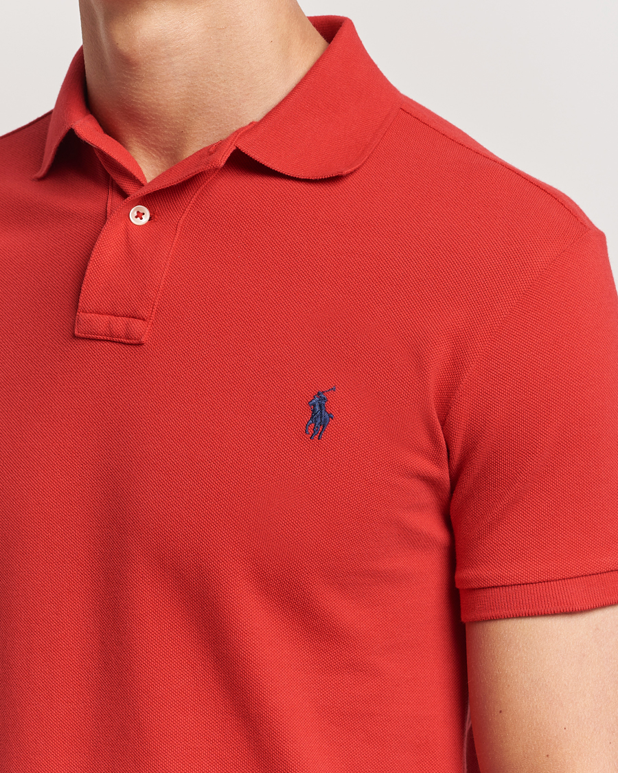 Herr | Pikéer | Polo Ralph Lauren | Slim Fit Polo Red