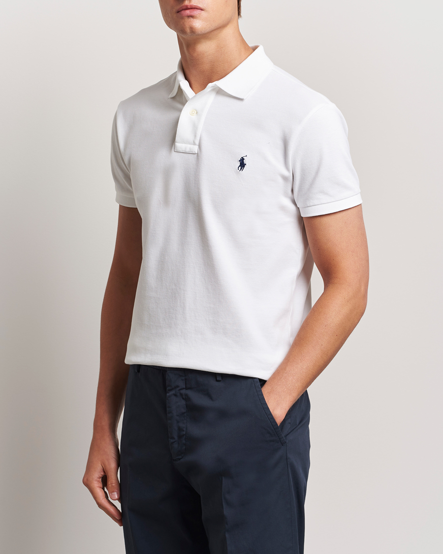 Herr | World of Ralph Lauren | Polo Ralph Lauren | Slim Fit Polo White