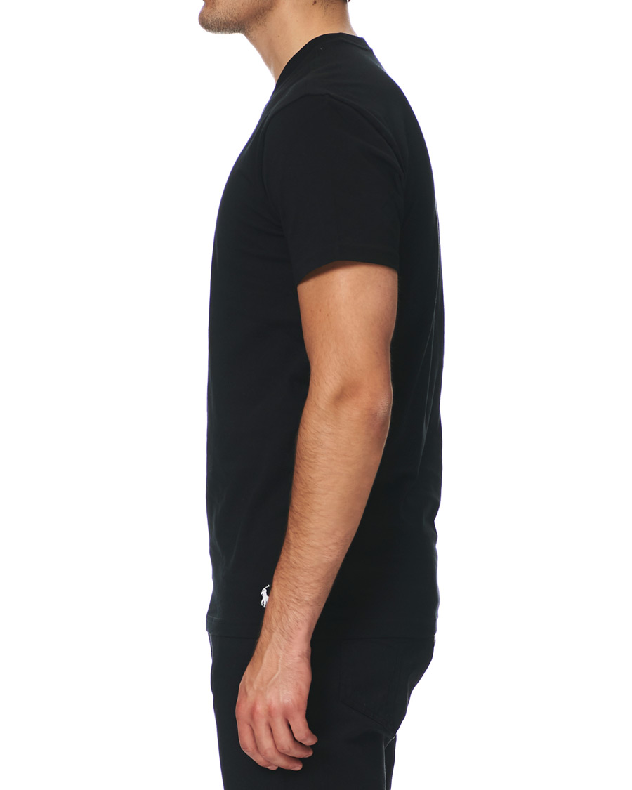 Herr | T-Shirts | Polo Ralph Lauren | 2-Pack T-Shirt V-Neck Black