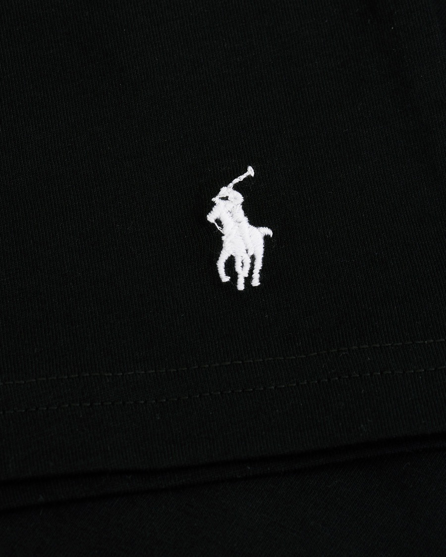Herr | T-Shirts | Polo Ralph Lauren | 2-Pack T-Shirt V-Neck Black