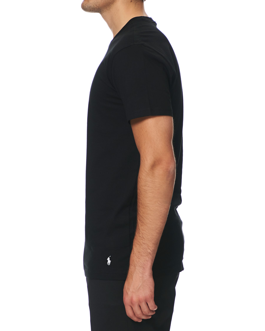 Herr | T-Shirts | Polo Ralph Lauren | 2-Pack T-Shirt Crew Neck Black