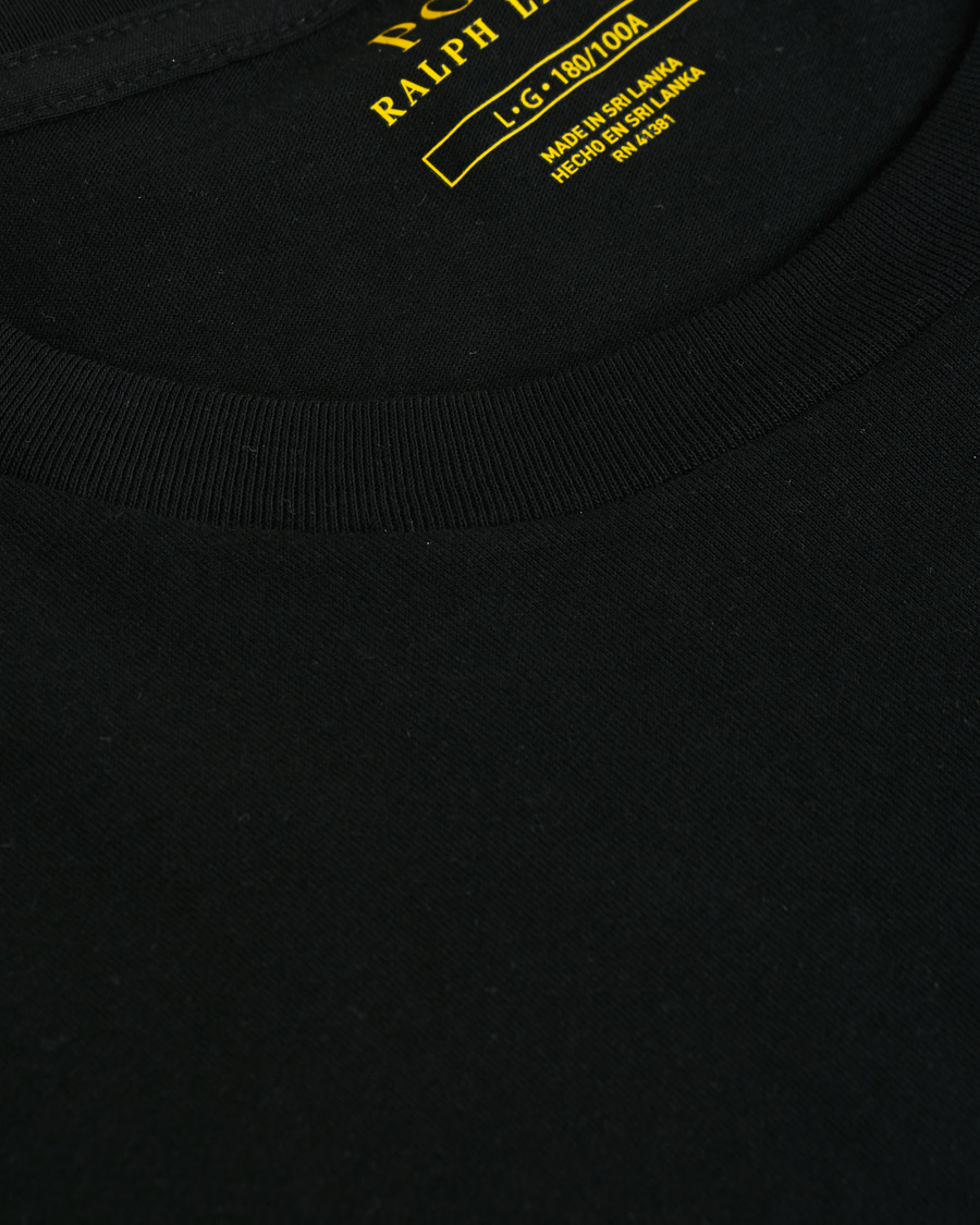 Herr | T-Shirts | Polo Ralph Lauren | 2-Pack T-Shirt Crew Neck Black