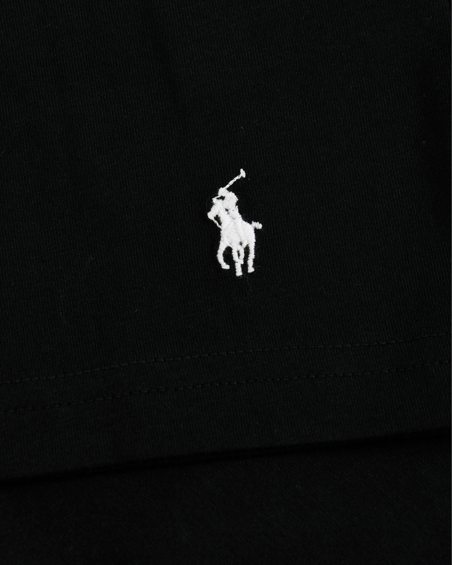 Herr | T-Shirts | Polo Ralph Lauren | 2-Pack T-Shirt Crew Neck Black