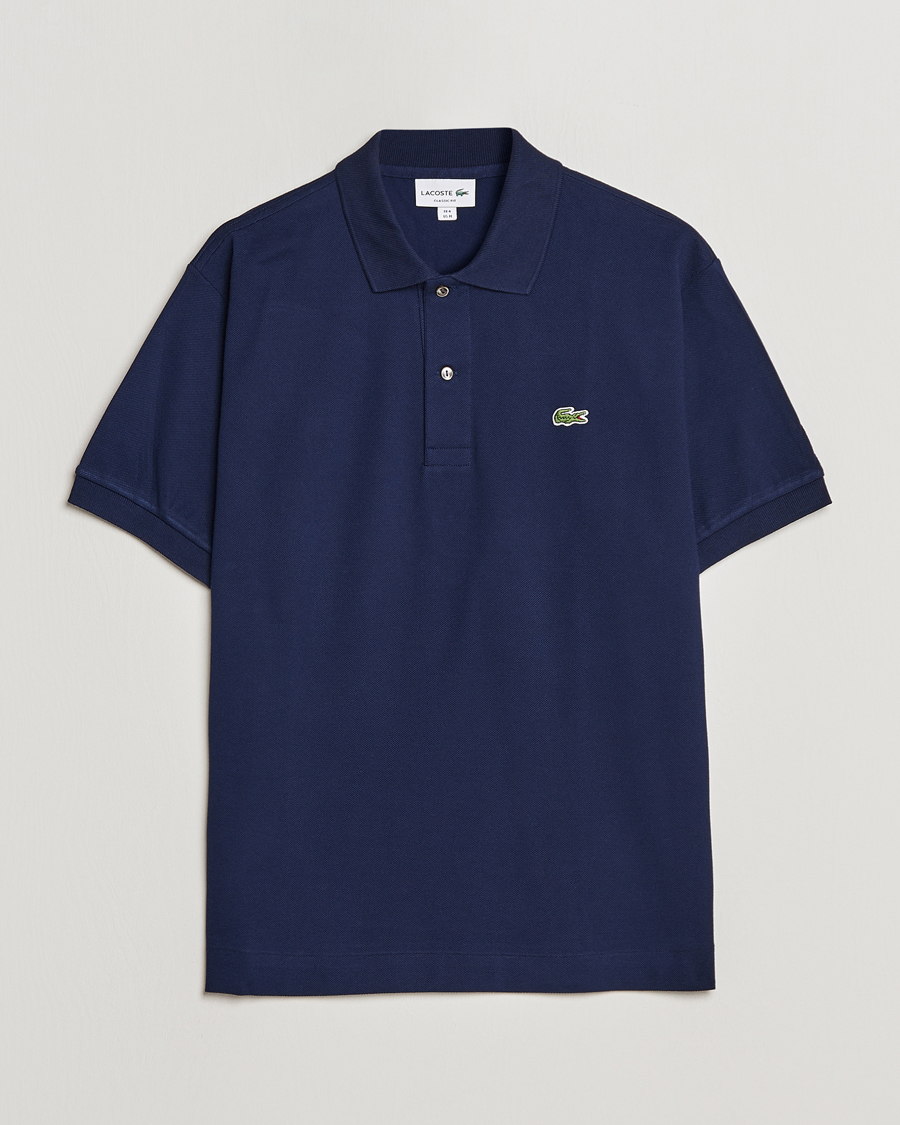 Herr | Pikéer | Lacoste | Original Polo Piké Navy Blue