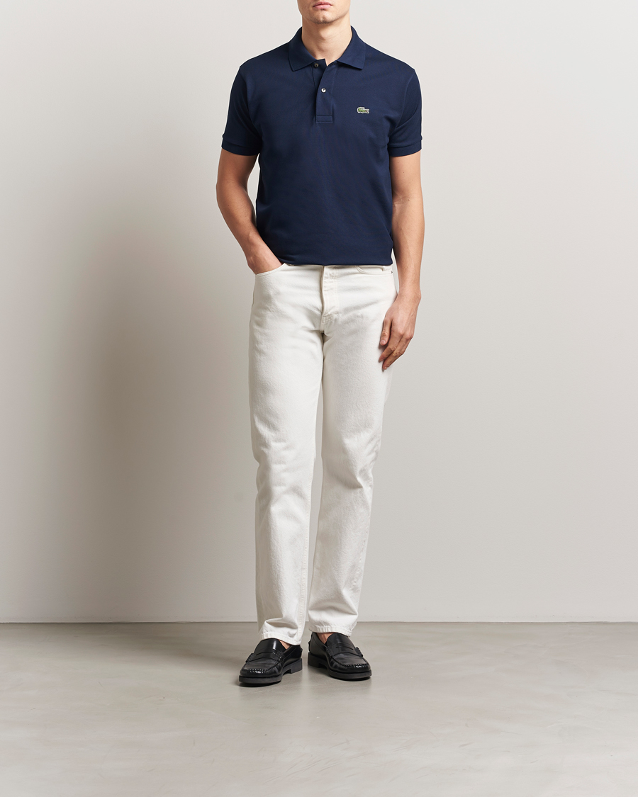 Herr | Pikéer | Lacoste | Original Polo Piké Navy Blue